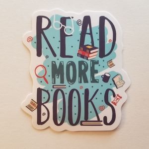 10/$10 Read More Books Sticker